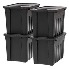 Load image into Gallery viewer, IRIS USA, Inc. UT-20 20 Gallon Utility Tote, Black