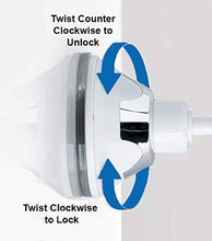 Load image into Gallery viewer, JiBen Square Flexible Gooseneck LED Lighted 10X Magnifying Makeup Mirror, Power Locking Suction Cup, Bright Diffused Light, 360 Degree Swivel, Portable Cordless Travel and Home Bathroom Vanity Mirror