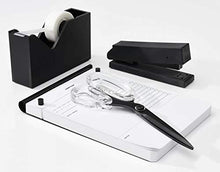 Load image into Gallery viewer, russell+hazel Acrylic Stapler Noire, Matte Black, 1.375” x 2.75” x 6”