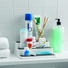 Load image into Gallery viewer, Copco Non-Skid 3-Tier Spice Pantry Kitchen Cabinet Organizer, 10-Inch, Gray 2, 2 Count