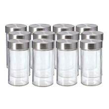 Load image into Gallery viewer, Kamenstein Empty Jars, Set of 12, 3 Ounce, Silver Cap