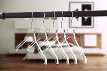 Load image into Gallery viewer, NAHANCO 9001750HU Acrylic Premium Shirt Hanger, 17", Clear (Pack of 12)