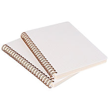 Load image into Gallery viewer, (2-Pack) A5 Dot Grid Notebook 100gsm Bullet Spiral Journal 5.7 x 8.3 inches - 80 Sheets Per Book, Thick Dotted Paper, Wirebound
