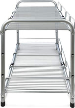 Load image into Gallery viewer, Surpahs 2 Tier Under Sink Expandable Shelf Organizer, Storage Rack (Silver)