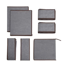 Load image into Gallery viewer, Anyoneer Under bed Storage Containers, Drawer Organizer, Set of 4, UnderBed Storage for Clothes, Blankets and Shoes, Woven Fabric with Panel Structure, 39.5'' x 17.7'' x 5.9'' (Gray)