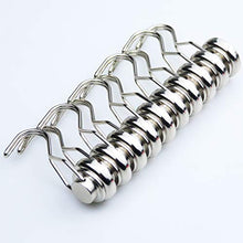 Load image into Gallery viewer, BAVITE Swivel Swing Magnetic Hook New Upgraded, 60LB (10 Pack)Refrigerator Magnetic Hooks ,Strong Neodymium Magnet Hook, Perfect for Refrigerator and Other Magnetic Surfaces,67.5mm(2.66in) in Length