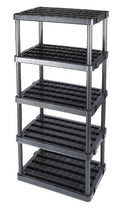 Load image into Gallery viewer, Gracious Living Adjustable 5-Shelf Medium Duty Shelving Unit