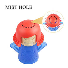 Load image into Gallery viewer, Angry Mom Microwave Cleaner - Angry Mom Mad Creay Mama Microwave Oven Cleaner High Temperature Steam Cleaning Equipment Tool Easily Crud Steam Cleans Add Vinegar and Water for Kitchen (Blue)