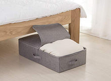 Load image into Gallery viewer, iwill CREATE PRO Under Bed Storage Container, Underbed Shoe Storage Organizer Box with Lid,Dark Gray