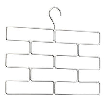 Load image into Gallery viewer, iDesign Trio Tiered Legging Hanging Organizer for Closet - Chrome