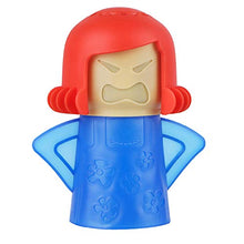 Load image into Gallery viewer, Angry Mom Microwave Cleaner - Angry Mom Mad Creay Mama Microwave Oven Cleaner High Temperature Steam Cleaning Equipment Tool Easily Crud Steam Cleans Add Vinegar and Water for Kitchen (Blue)