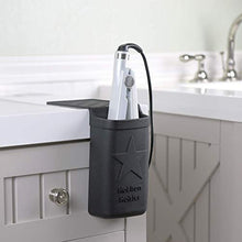 Load image into Gallery viewer, Holster Brands Hot Flat Iron / Curling Iron / Hair Tools Holder, Organizer, Travel Pouch, Black