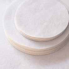 Load image into Gallery viewer, HomeRoots Soft White Felt Plate Dividers 12-10", 24-6", 12-4.5" Set of 48 White dish separator pads