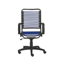 Load image into Gallery viewer, Eurø Style Bradley Bungie Office Chair, L: 27 W: 23 H: 37.5-43 SH: 17.5-23, Blue