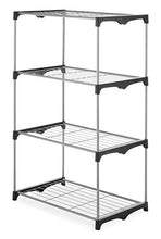 Load image into Gallery viewer, Whitmor 4 Tier Shelf Tower - Closet Storage Organizer
