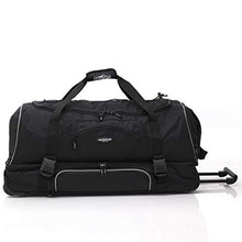 Load image into Gallery viewer, Travelers Club Adventure Upright Rolling Duffel Bag, Black, 36 Inch 119.0L