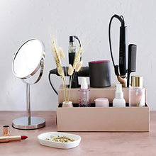 Load image into Gallery viewer, Hair tool holder & organizer - bathroom storage & countertop organizer - curling iron, straightener, blow dryer stand - hair styling station for accessories, hot tools, hairdryer & hair products