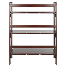 Load image into Gallery viewer, Winsome Wood Terry Shelving, Walnut
