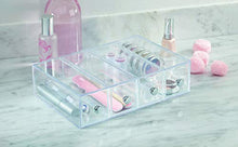 Load image into Gallery viewer, iDesign 36560EU 4-Drawer Vanity/Cosmetic Organizer, Set of 1, Clear