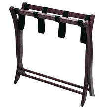 Load image into Gallery viewer, Winsome Wood Scarlett luggage rack, Espresso