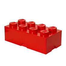 Load image into Gallery viewer, LEGO Red Storage Box Brick 8 Bright