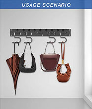 Load image into Gallery viewer, POETISKE Garage Tool Organizer Wall Mount 16” Extendable Ideal Shelving Hooks for Garden Kitchen Yard Storage 4 Pack