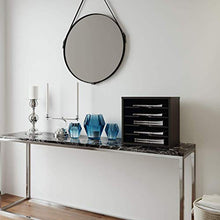 Load image into Gallery viewer, Ballucci File Organizer Paper Sorter, 5 Tier Adjustable Shelves Office Desk Organizer, 13 5/8" x 9 1/4" x 12", Black