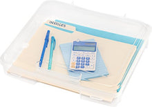 Load image into Gallery viewer, IRIS USA PJC-300 Portable Project Case, Thick, Clear, 6 Count