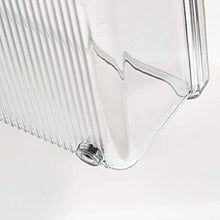 Load image into Gallery viewer, mDesign Adjustable, Expandable Plastic Kitchen Cabinet Drawer Storage Organizer Tray - for Storing Organizing Cutlery, Spoons, Cooking Utensils, Gadgets - 2" High - Clear