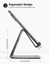 Load image into Gallery viewer, Lamicall Cell Phone Stand, Phone Dock: Cradle, Holder, Stand for Office Desk - Black