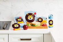 Load image into Gallery viewer, 3 Sprouts Snack Bag - Reusable and Washable Travel Food Bags for Kids Lunch - 2 Pack, Blue, Lion