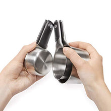 Load image into Gallery viewer, OXO Good Grips 4 Piece Stainless Steel Measuring Cups with Magnetic Snaps