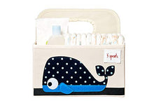 Load image into Gallery viewer, 3 Sprouts Baby Diaper Caddy - Organizer Basket for Nursery, Whale