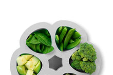 Load image into Gallery viewer, BEABA Silicone Multiportions Baby Food Tray, Oven and Freezer Safe, Made in Italy, Cloud, 3 oz
