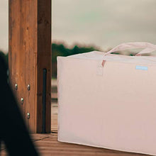 Load image into Gallery viewer, Patio Watcher Cushion Storage Bag Heavy Duty Zippered and Water Resistant Cover Storage Bag,Beige