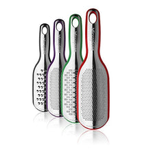 Load image into Gallery viewer, Microplane Elite Series Ribbon Grater with Measuring Cup Cover (Black)