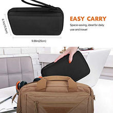 Load image into Gallery viewer, ProCase Hard Travel Tech Organizer Case Bag for Electronics Accessories Charger Cord Portable External Hard Drive USB Cables Power Bank SD Memory Cards Earphone Flash Drive -Black