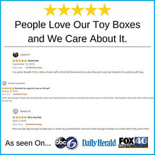 Load image into Gallery viewer, Katabird Storage Bin for Toy Storage, Collapsible Chest Box Toys Organizer with Lid for Kids Playroom, Baby Clothing, Children Books, Stuffed Animal, Gift Baskets