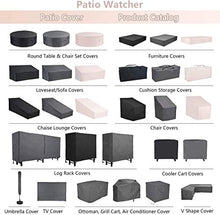 Load image into Gallery viewer, Patio Watcher Cushion Storage Bag Heavy Duty Zippered and Water Resistant Cover Storage Bag,Beige