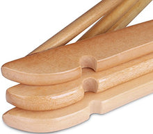 Load image into Gallery viewer, Utopia Home Premium Wooden Hangers - Pack of 20-360-Degree Rotatable Hook - Durable & Slim - Shoulder Grooves - Non-Slip Lightweight Hangers for Coats, Suits, Pant and Jackets - Natural Finish