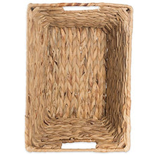 Load image into Gallery viewer, DII Z02006 Natural Water Hyacinth Storage Basket with Handles,Set of 2 Medium