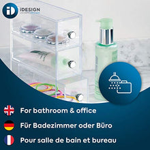 Load image into Gallery viewer, iDesign 36560EU 4-Drawer Vanity/Cosmetic Organizer, Set of 1, Clear