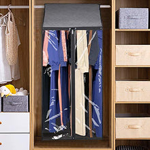 Load image into Gallery viewer, Zilink Hanging Garment Bags for Closet Storage 54 inch Dust-Free Large Garment Rack Cover Suit Bags Organizer Protector for Suit Coat Dress Closet Storage