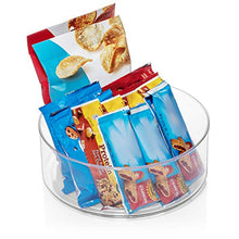 Load image into Gallery viewer, ClearSpace Plastic Lazy Susan Cabinet Organizer – Perfect Under Sink Organizer – Pantry Cabinet Organizer and Organization for Countertop, Shelf, Table, Vanity and Bathroom – 2 Pack