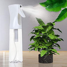 Load image into Gallery viewer, Spray Bottles, 160ml Clear Continuous Sprayer Fine Mist Pressurized Mister With Pump Empty Plastic Refillable Water Squirt Bottle for Salon, Curly Hair, Cleaning, Flower Misting, Garden, Travel
