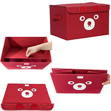 Load image into Gallery viewer, Katabird Storage Bin for Toy Storage, Collapsible Chest Box Toys Organizer with Lid for Kids Playroom, Baby Clothing, Children Books, Stuffed Animal, Gift Baskets