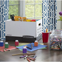 Load image into Gallery viewer, Bankers Box R-KIVE Heavy-Duty Storage Boxes, FastFold, Lift-Off Lid, Letter/Legal - 12-Pack