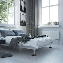 Load image into Gallery viewer, CasterMaster 3X3 Square Rubber Furniture Caster Cups with Anti-Sliding Floor Grip (Set of 4)