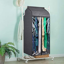 Load image into Gallery viewer, Zilink Hanging Garment Bags for Closet Storage 54 inch Dust-Free Large Garment Rack Cover Suit Bags Organizer Protector for Suit Coat Dress Closet Storage