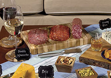 Load image into Gallery viewer, Lipper International Teak Wood End Grain Kitchen Chopping Block and Cutting Board, Small, 12" x 8" x 1-1/4"